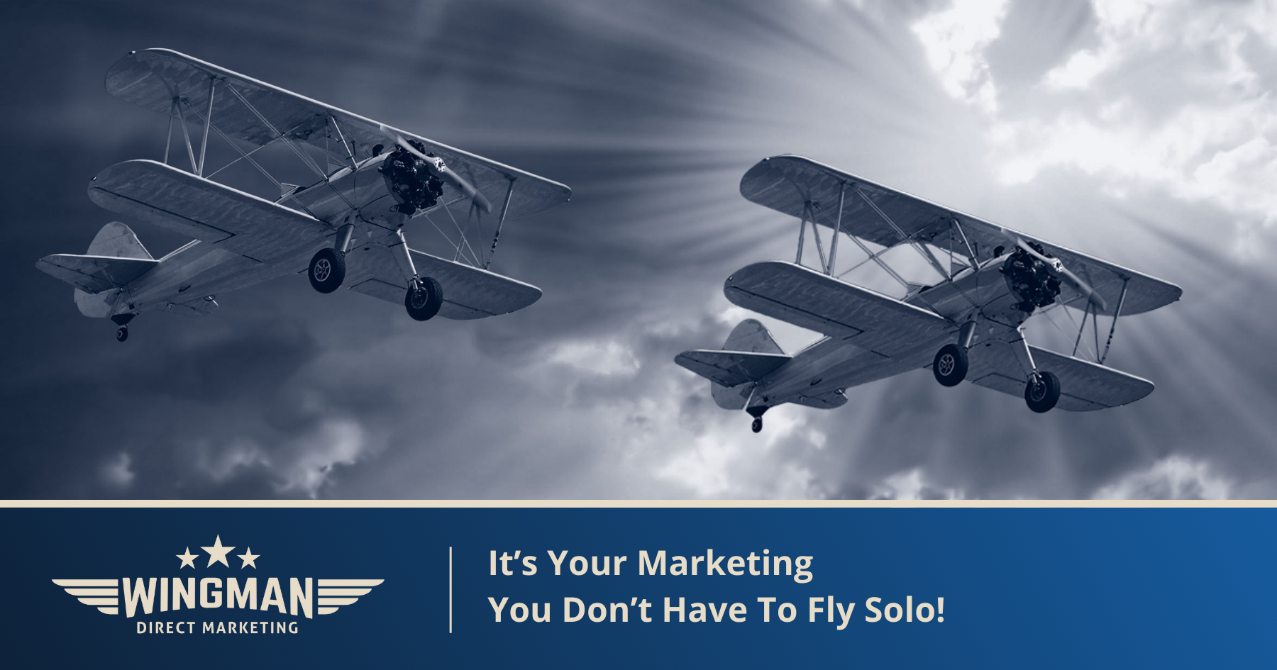 You don't have to fly solo